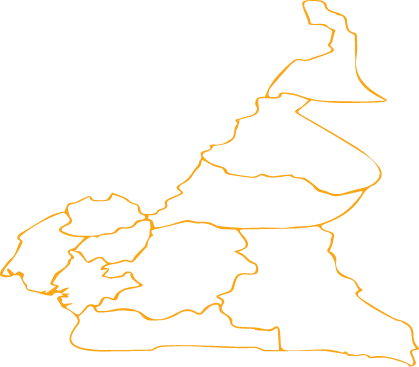 map of Cameroon